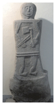 Statua stele maschile Filetto II (VI secolo A.C.)