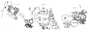 Planimetria della necropoli ad incinerazione di Chiavari (VIII-VII secolo A.C.) - Chiavari(GE)